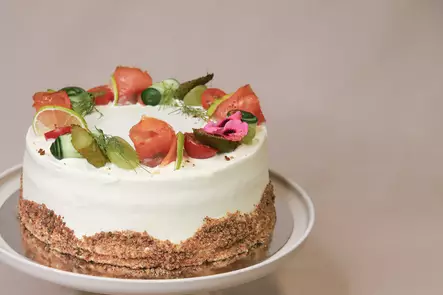 Voileipäkakku lohi - SUOLAISET TUOTTEET - 7301 - 5