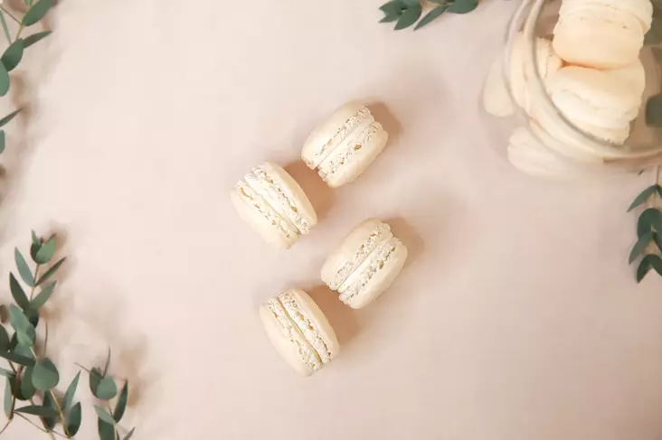 Macaron vanilja - GLUTEENITTOMAT TUOTTEET - 4123 - 2