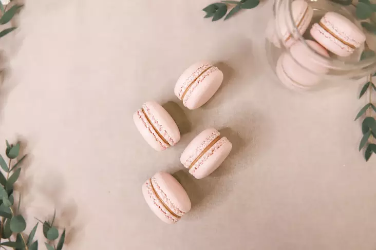 Macaron raparperi - GLUTEENITTOMAT TUOTTEET - 4118 - 2