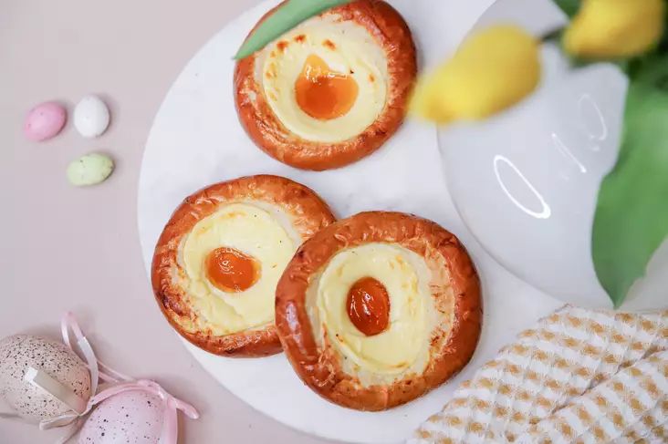 Punnuspulla - KAHVILEIVÄT - 3418 - 3